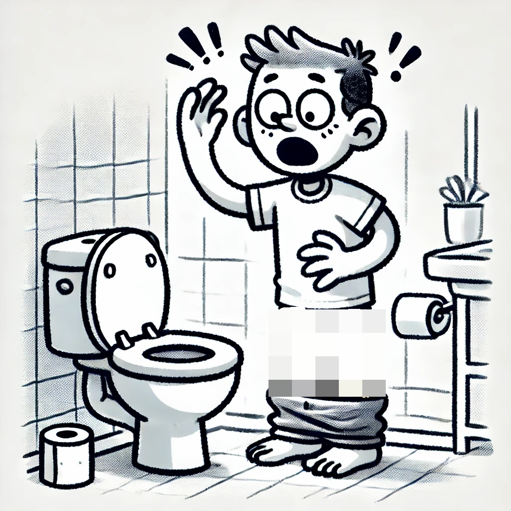 피똥 싸는 이유